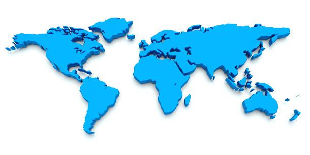 world-blue-map